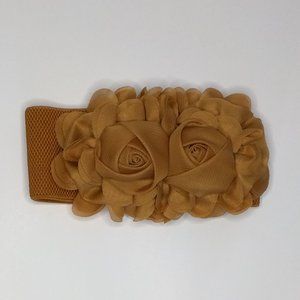 Women elastic stretch waist belt